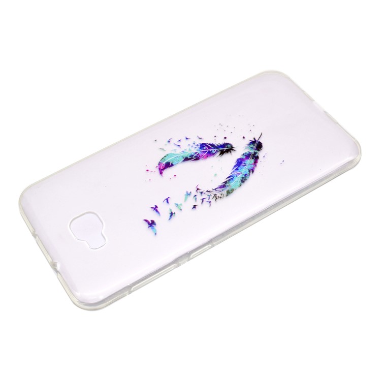 Pattern Printing Soft TPU Mobile Cover for Asus Zenfone 4 Selfie ZD553KL/ 4 Selfie ZB553KL/ 4 Selfie Lite ZB553KL - Birds and Feathers-4