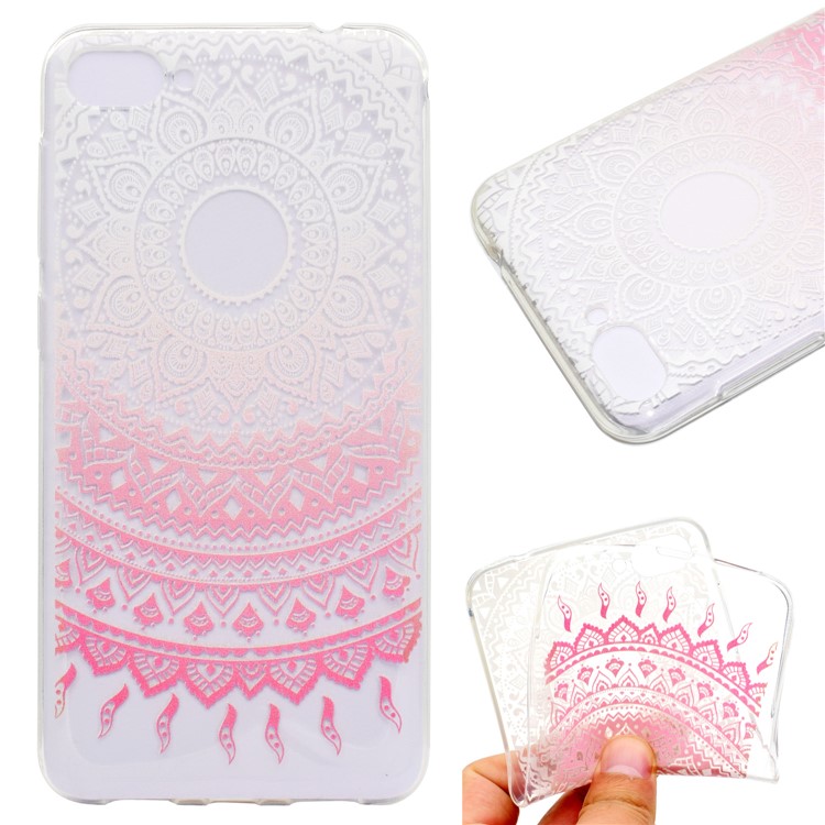 For Asus Zenfone 4 Max ZC520KL Pattern Printing Soft TPU Phone Protection Case - Ethnic Style-1