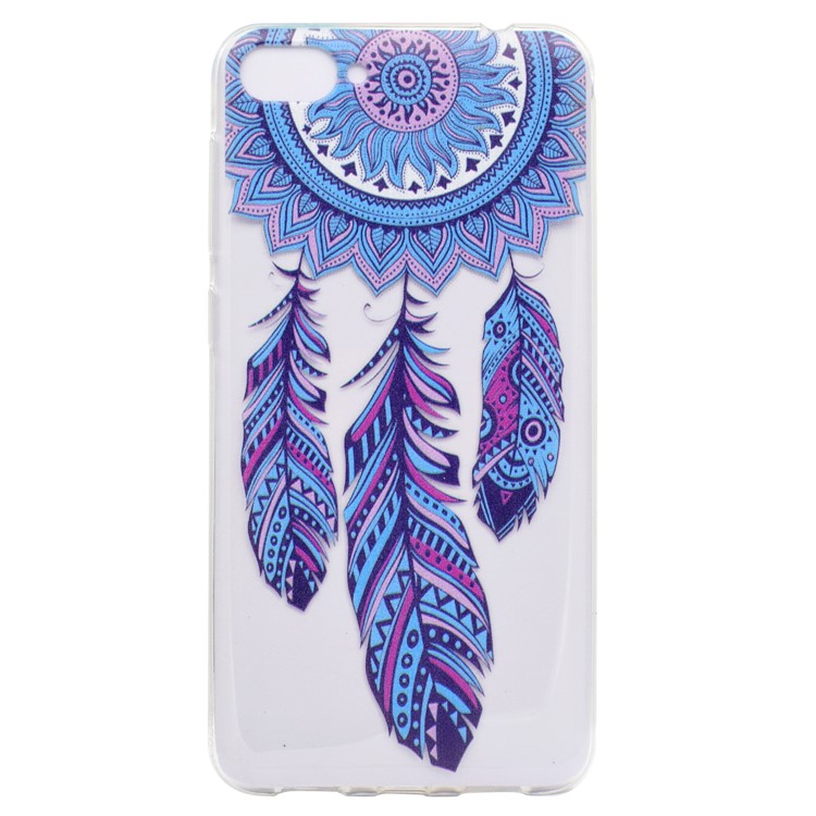 For Asus Zenfone 4 Max ZC520KL Pattern Printing Soft TPU Phone Shell - Dream Catcher-2
