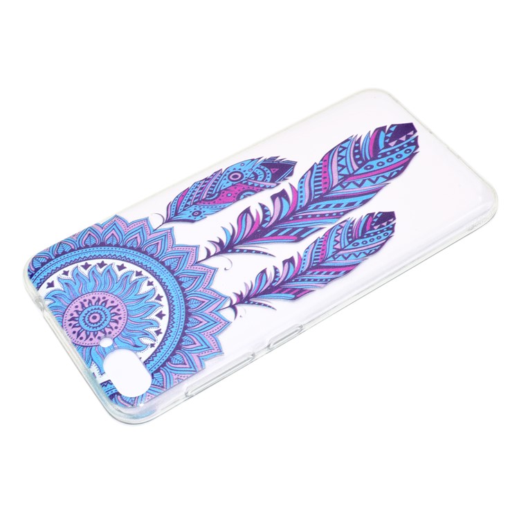 For Asus Zenfone 4 Max ZC520KL Pattern Printing Soft TPU Phone Shell - Dream Catcher-4