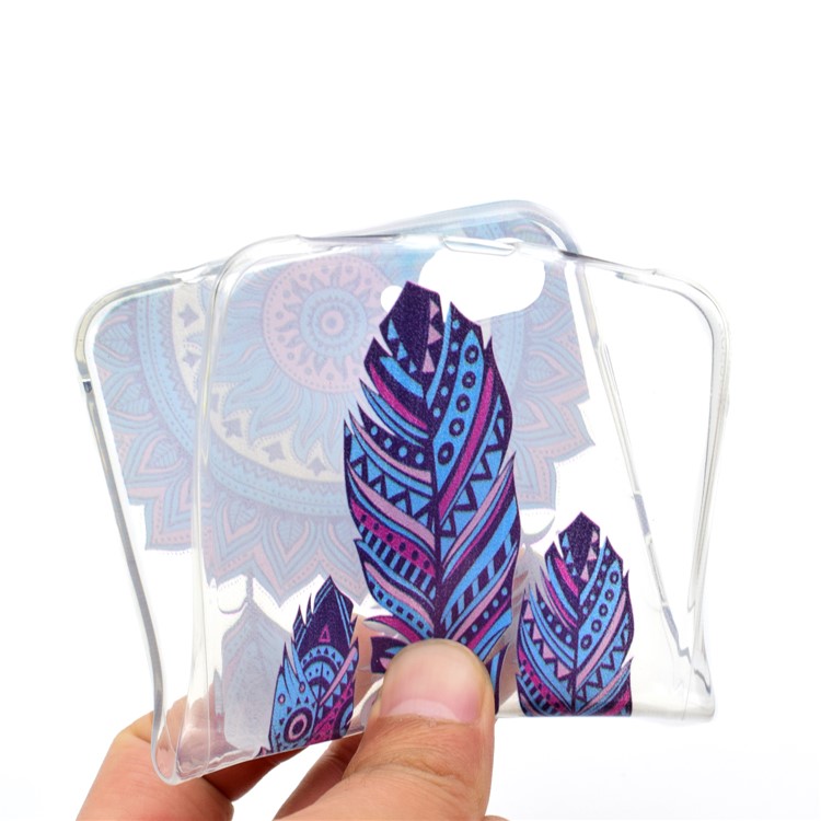 For Asus Zenfone 4 Max ZC520KL Pattern Printing Soft TPU Phone Shell - Dream Catcher-5