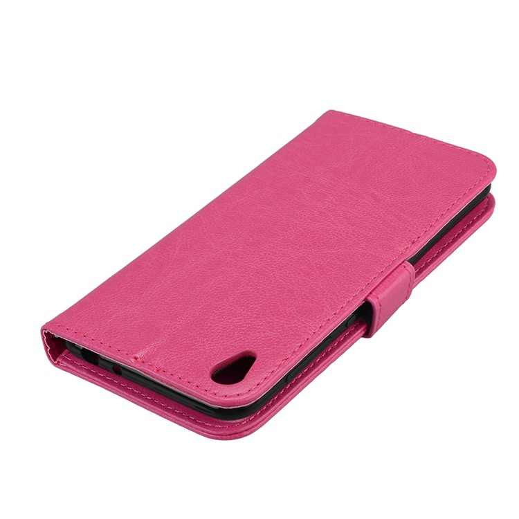 Crazy Horse Wallet Leather Stand Case for Asus Zenfone Live ZB501KL - Rose-12