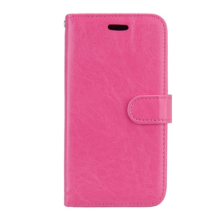 Crazy Horse Wallet Leather Stand Case for Asus Zenfone Live ZB501KL - Rose-4
