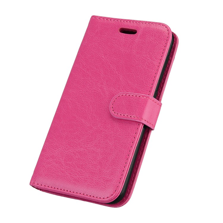 Crazy Horse Wallet Leather Stand Case for Asus Zenfone Live ZB501KL - Rose-6