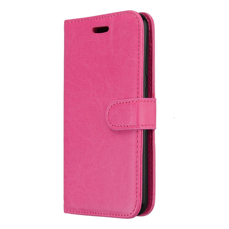Crazy Horse Wallet Leather Stand Case for Asus Zenfone Live ZB501KL - Rose-7