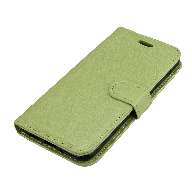 Crazy Horse PU Leather Wallet Case for Asus Zenfone Live ZB501KL - Green-11