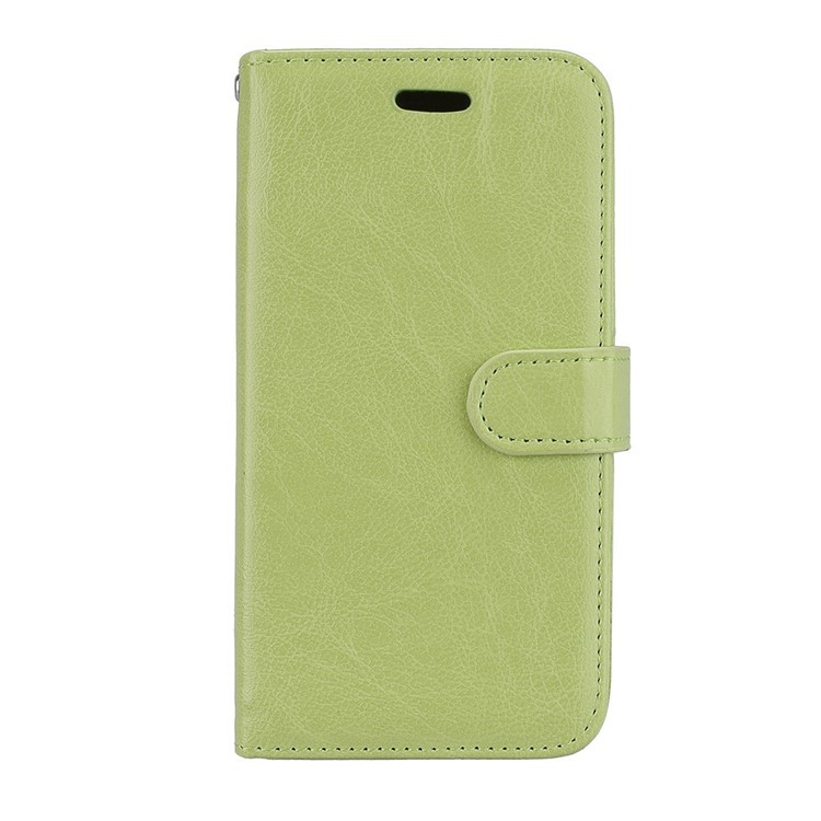 Crazy Horse PU Leather Wallet Case for Asus Zenfone Live ZB501KL - Green-4