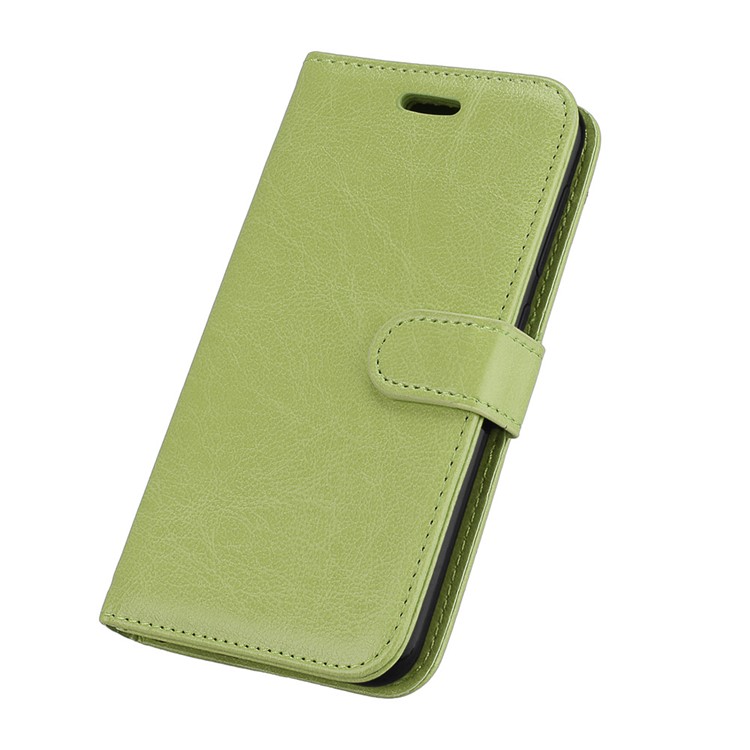 Crazy Horse PU Leather Wallet Case for Asus Zenfone Live ZB501KL - Green-6