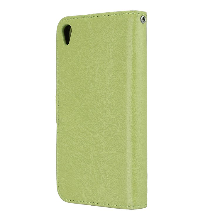 Crazy Horse PU Leather Wallet Case for Asus Zenfone Live ZB501KL - Green-8