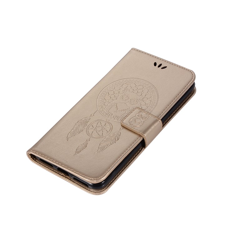 Stampa Gufo Dream Catcher Modello Custodia In Pelle Per Asus Zenfone 4 Max / 4 Max Pro / 4 Max Plus (zc554kl) - Oro-7