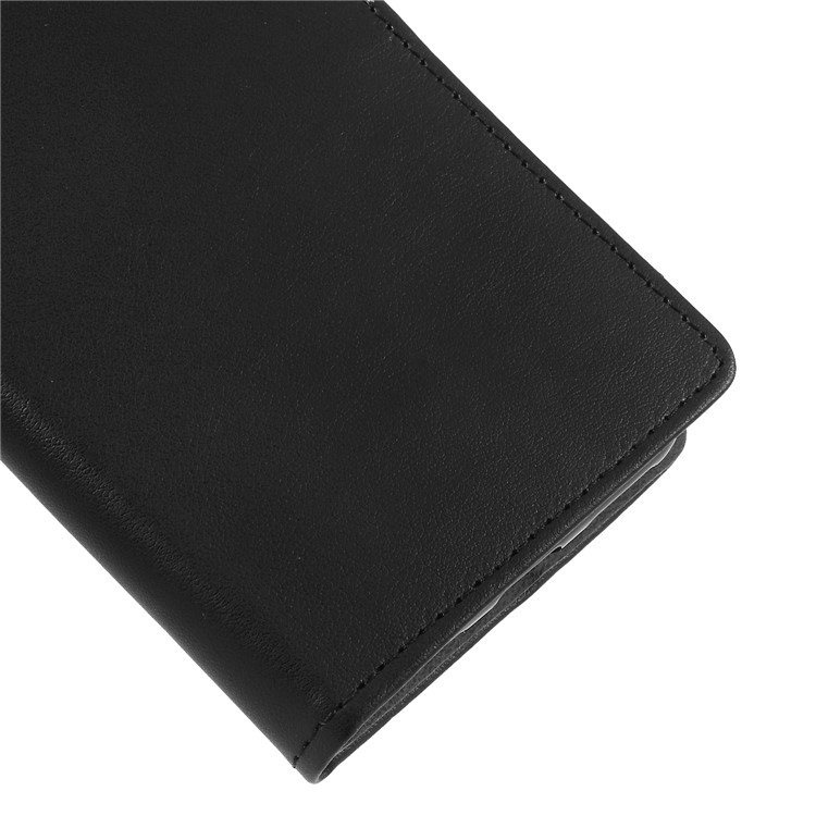 PU Leather Folio Flip Wallet Stand Cover Shell for Asus ZenFone Max Plus (M1) ZB570TL - Black-4