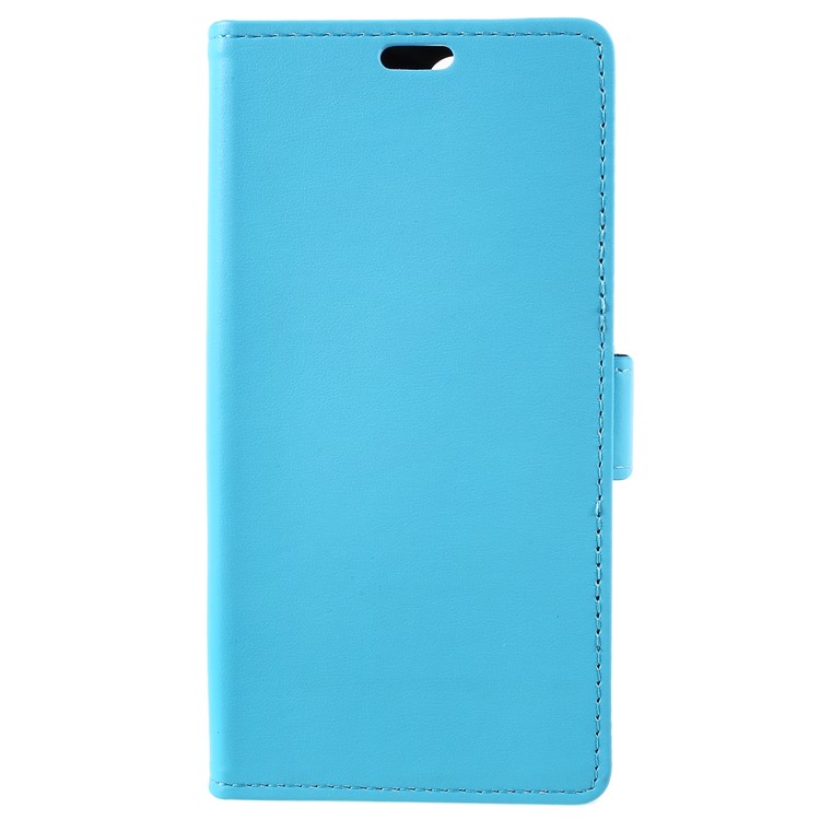 Custodia Portafoglio Flip In Pelle PU Folio Portafoglio Per Asus Zenfone Max Plus (m1) ZB570TL - Blu-1