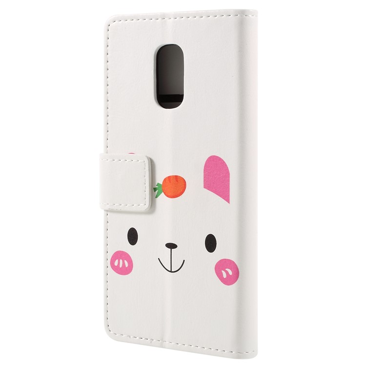 For Asus ZenFone V Live V500KL Patterned PU Leather Wallet Protective Cover - Cute Animal-2