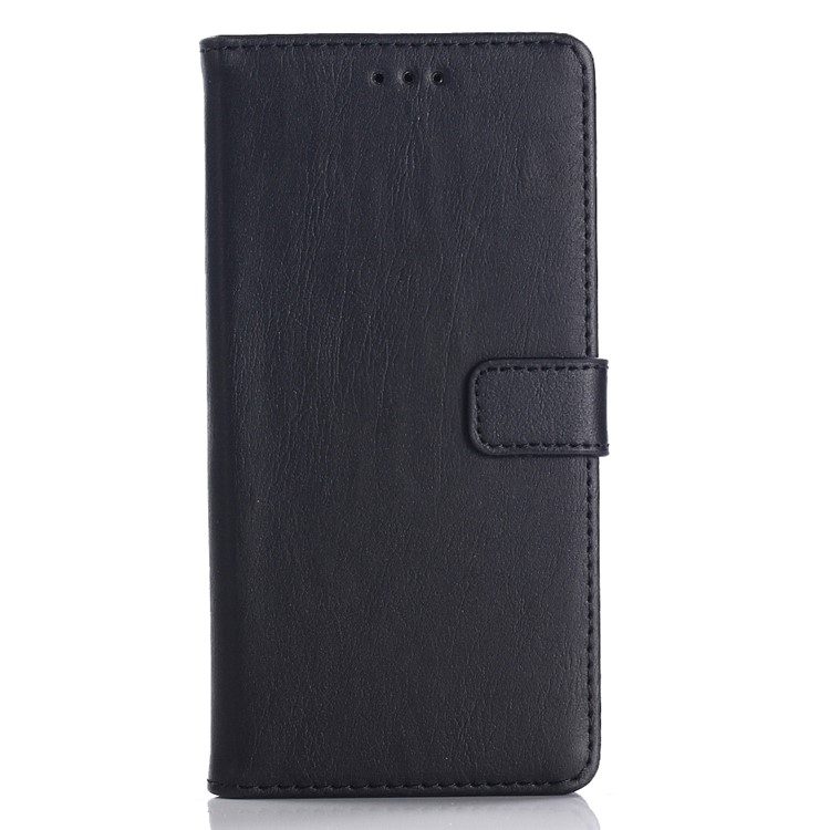 Retro Style Leather Wallet Case for Asus Zenfone 4 Max ZC520KL - Black-2