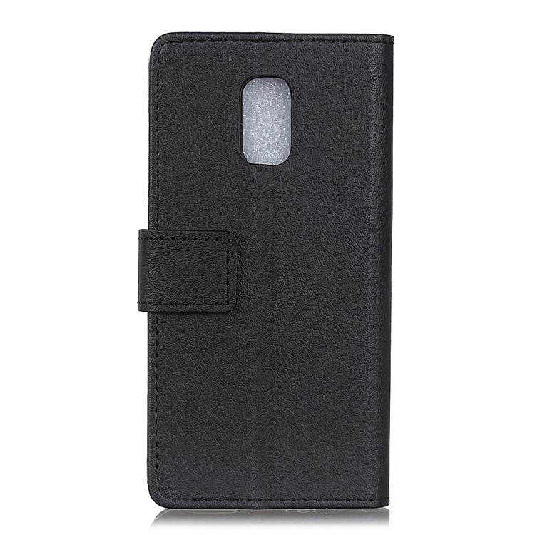 Magnetic Wallet Leather Stand Case for ASUS ZenFone V Live V500KL - Black-3