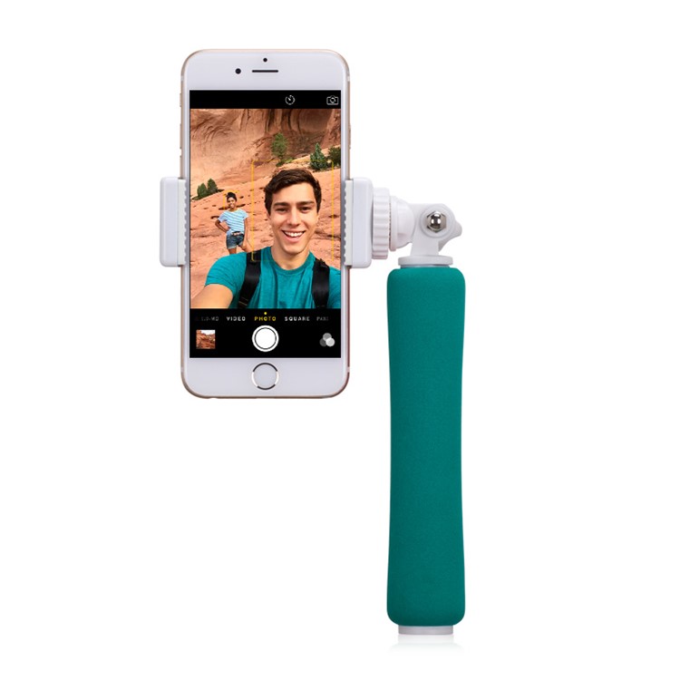 MOMAX Mini Extendable Selfie Monopod with Bluetooth Remote Shutter for Camera and Phones - Green-7
