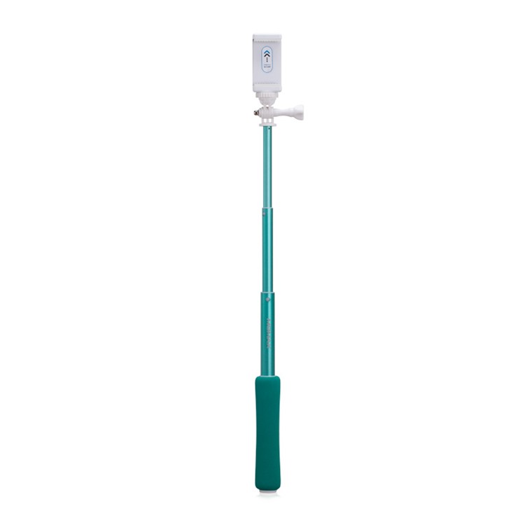 MOMAX Mini Extendable Selfie Monopod with Bluetooth Remote Shutter for Camera and Phones - Green-8