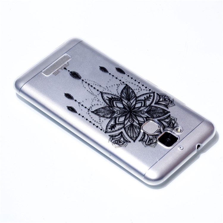 Pattern Printing Soft TPU Cellphone Shell for Asus Zenfone 3 Max ZC520TL - Mandala Dream Catcher-4