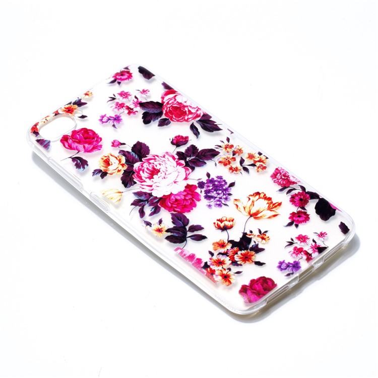 Pattern Printing Flexible TPU Case for Asus Zenfone 4 Max ZC520KL - Beautiful Flowers-3
