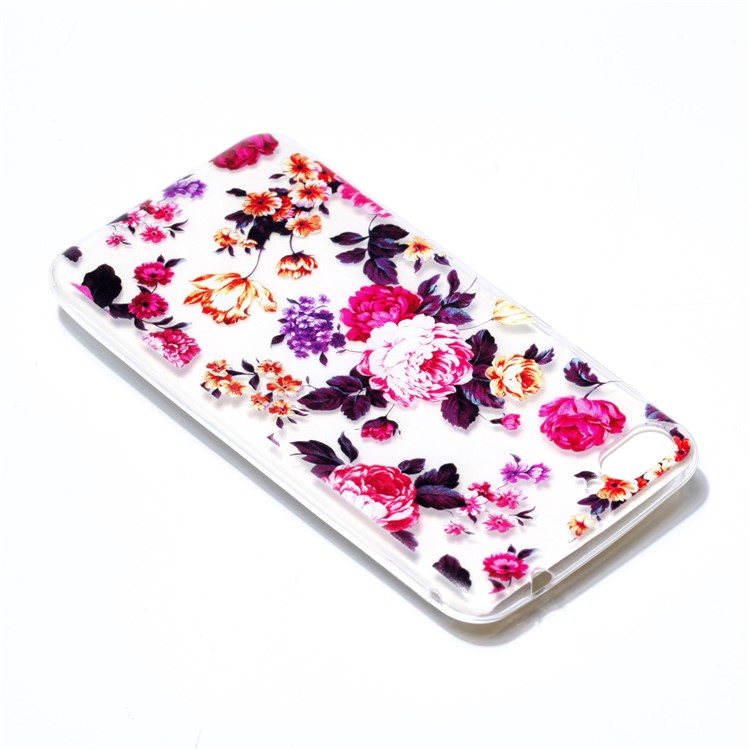 Pattern Printing Flexible TPU Case for Asus Zenfone 4 Max ZC520KL - Beautiful Flowers-4