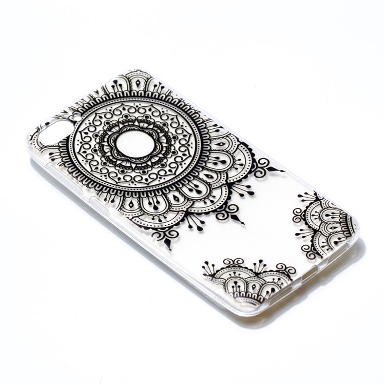 Pattern Printing TPU Gel Mobile Case for Asus Zenfone 4 Max ZC520KL - Lace Pattern-3
