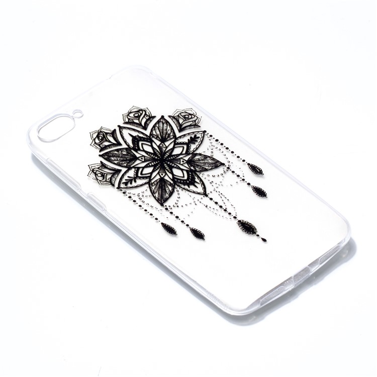 Pattern Printing TPU Mobile Phone Case for Asus Zenfone 4 Max ZC520KL - Retro Flower-3