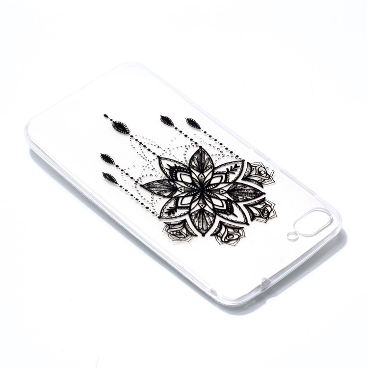 Pattern Printing TPU Mobile Phone Case for Asus Zenfone 4 Max ZC520KL - Retro Flower-4