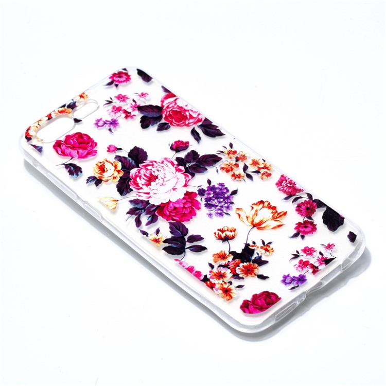 Pattern Printing Soft TPU Back Case for Asus ZenFone 4 Pro (ZS551KL) - Beautiful Flowers-3