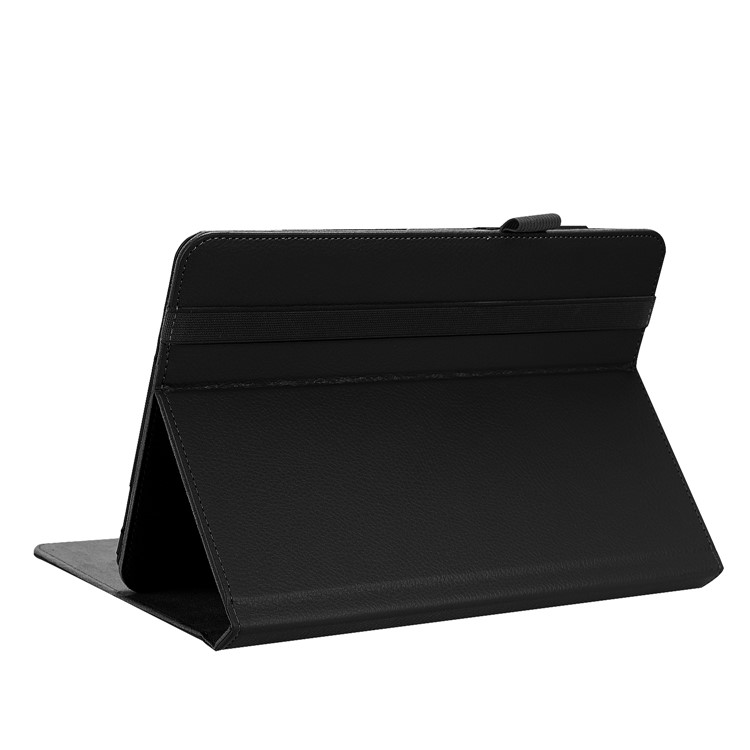 PU Leather Stand Case with Stylus Pen Holder for Asus Transformer Book T103HAF - Black-5