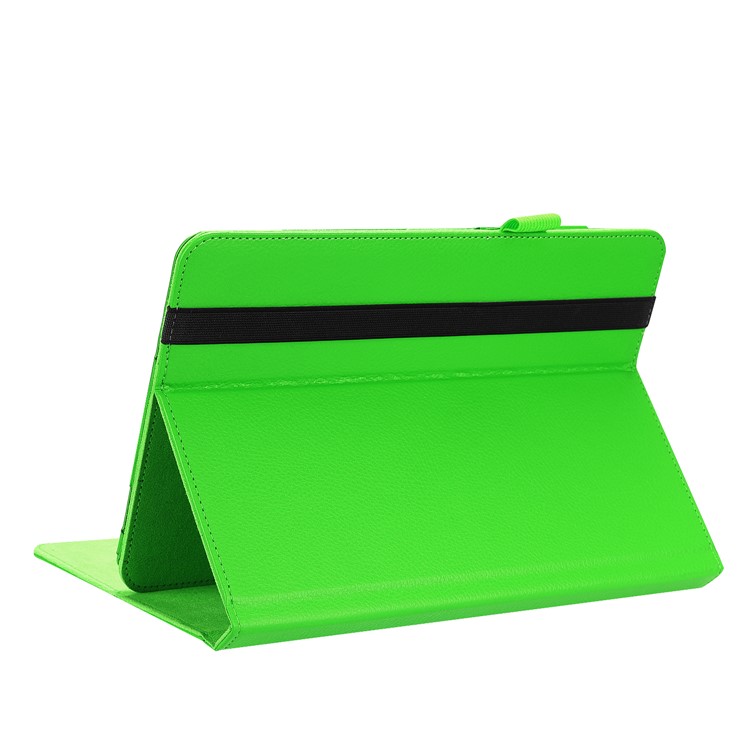 Coque En Cuir PU Légère Avec Porte-stylet Pour Livre De Transformateur Asus T103HAF - Vert-6
