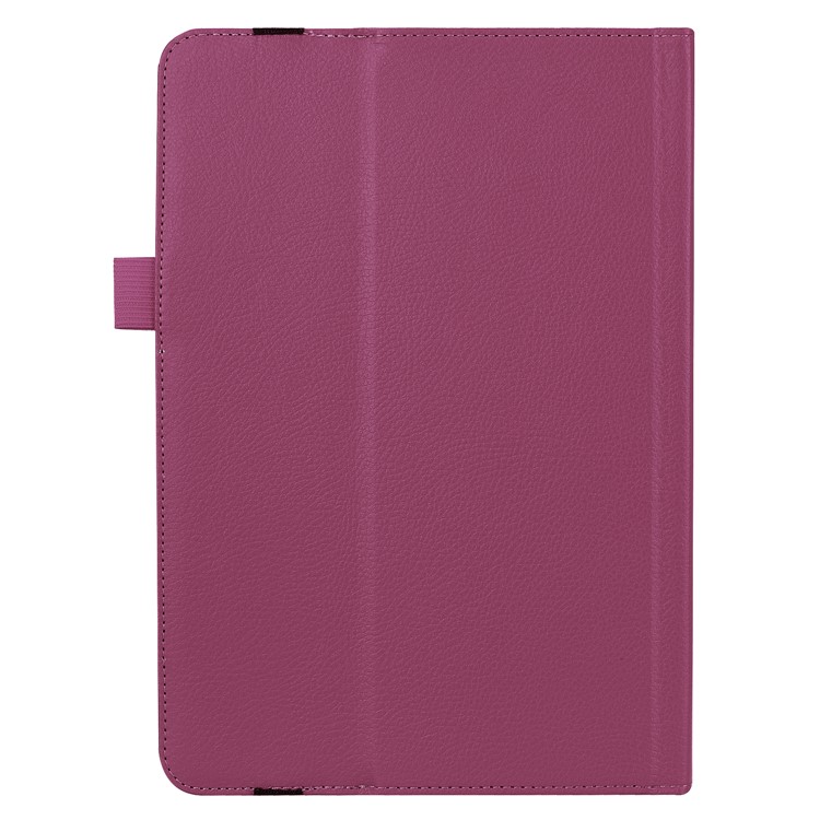 For Asus Transformer Book T103HAF PU Leather Stand Tablet Cover Case with Stylus Pen Holder - Purple-4