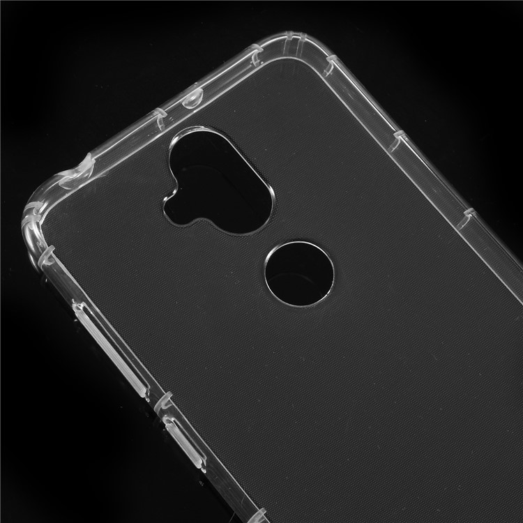 Drop-proof Clear TPU Mobile Phone Case for Asus Zenfone 5 Lite ZC600KL - Transparent-3