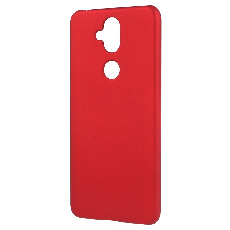 Rubberized PC Hard Cover for Asus Zenfone 5 Lite ZC600KL - Red-2