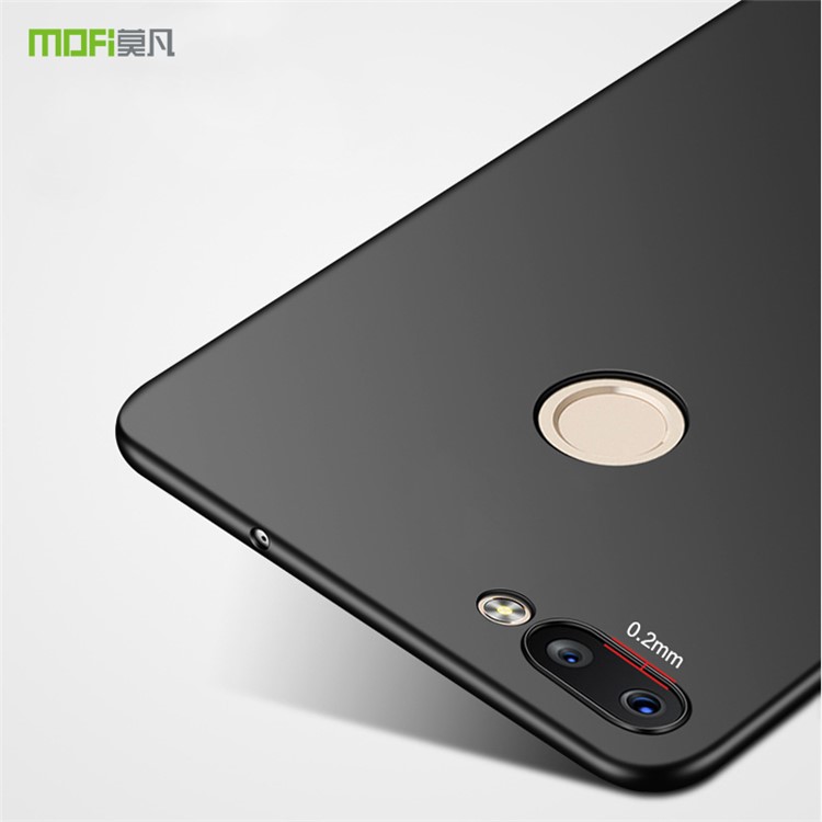 MOFI Shield Slim Frosted Hard Plastic Case for Asus ZenFone Max Plus (M1) ZB570TL - Black-3