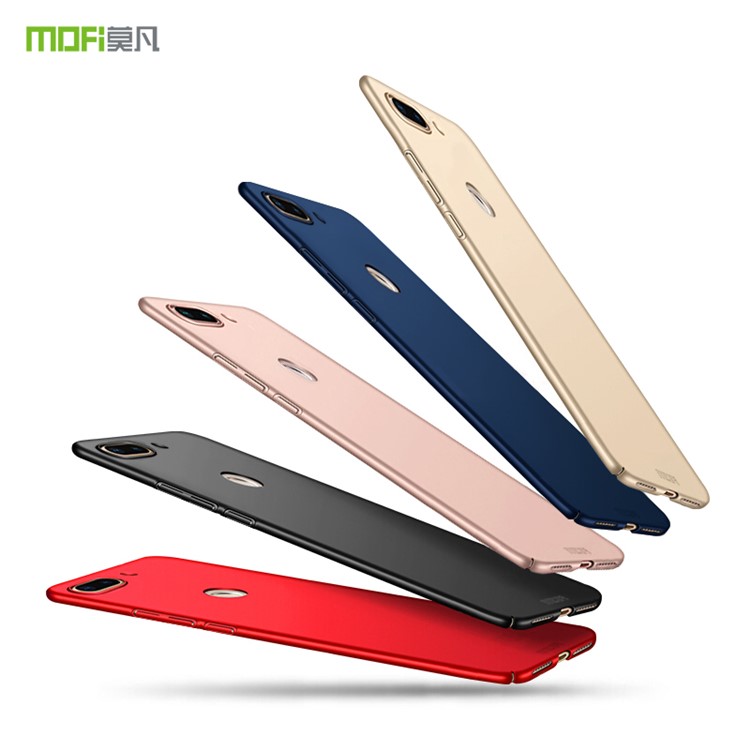 MOFI Shield Slim Frosted Hard Phone Cover Case for Asus ZenFone Max Plus (M1) ZB570TL - Gold-3