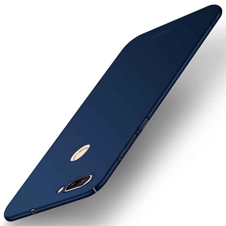 MOFI Shield Slim Frosted Hard Cell Phone Case for Asus ZenFone Max Plus (M1) ZB570TL - Blue-1
