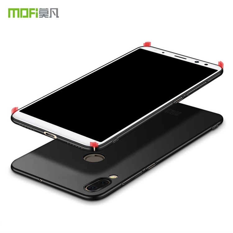 MOFI Shield Frosted Hard Plastic Case for Asus Zenfone Max (M1) ZB555KL - Black-3