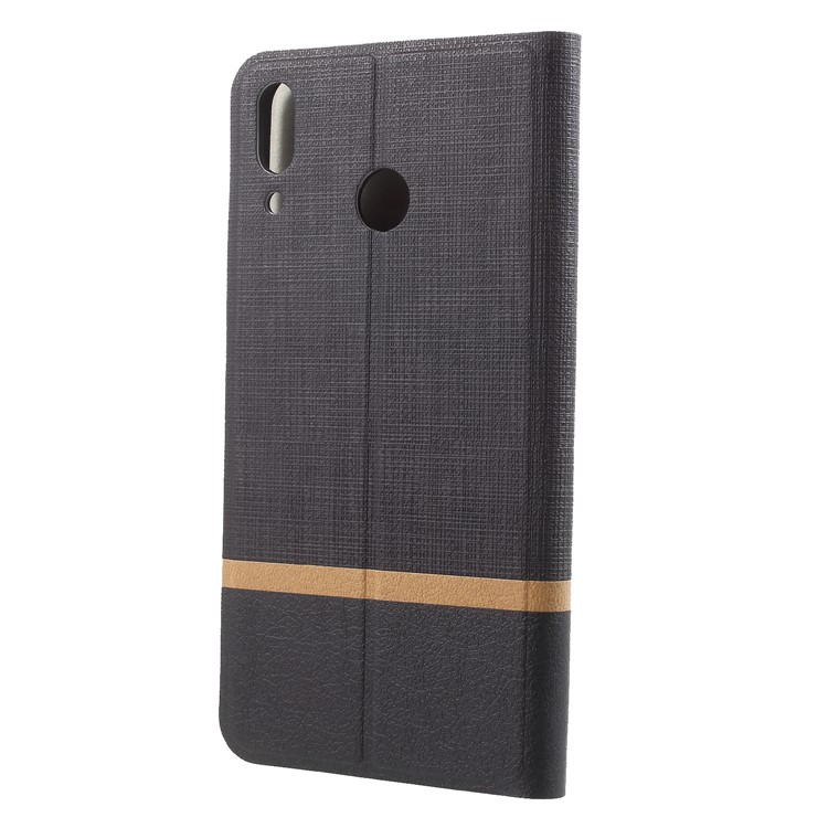 Cross Texture Card Holder Leather Case for Asus Zenfone 5Z ZS620KL / Zenfone 5 ZE620KL - Black-2