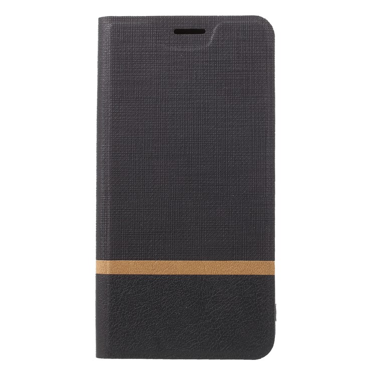 Cross Texture Card Holder Leather Case for Asus Zenfone 5Z ZS620KL / Zenfone 5 ZE620KL - Black-3