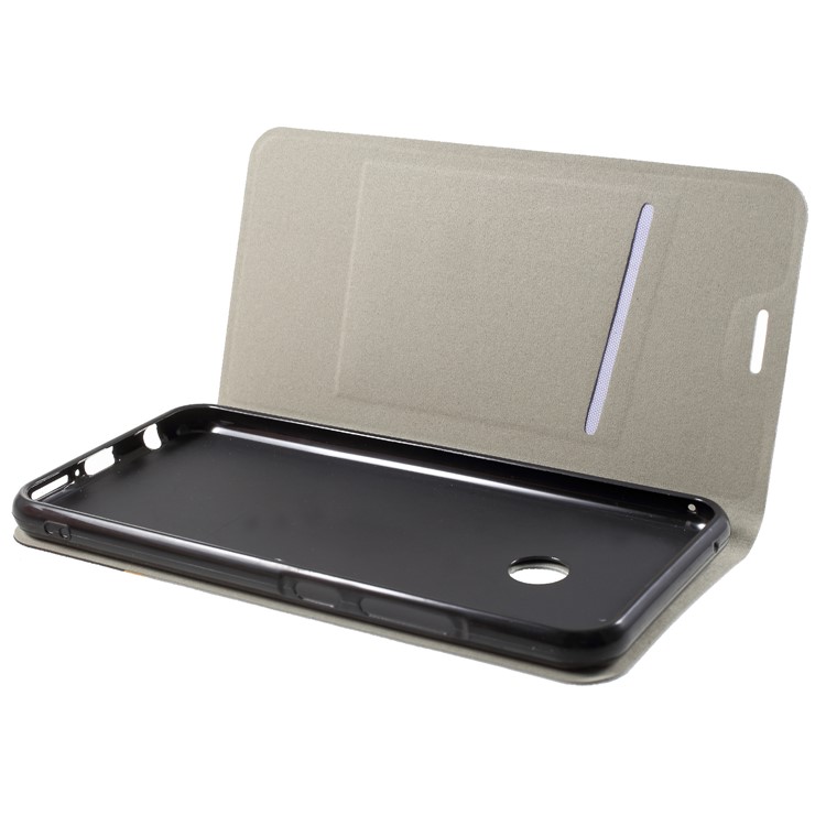 Cross Texture Card Holder Leather Mobile Phone Shell for Asus Zenfone 5Z ZS620KL / Zenfone 5 ZE620KL - Grey-5