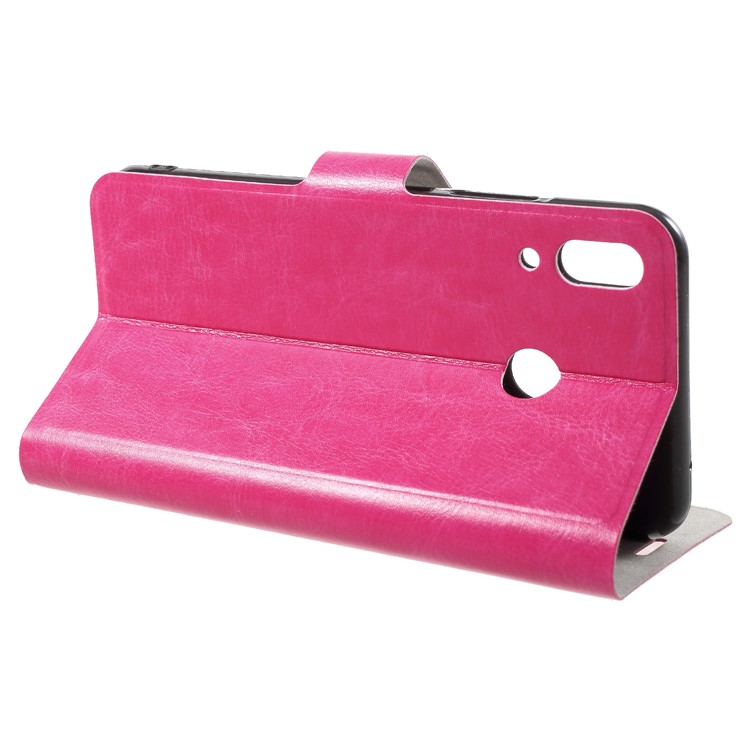 Crazy Horse Stand Leather Card Holder Case for Asus Zenfone 5Z ZS620KL / Zenfone 5 ZE620KL - Rose-4