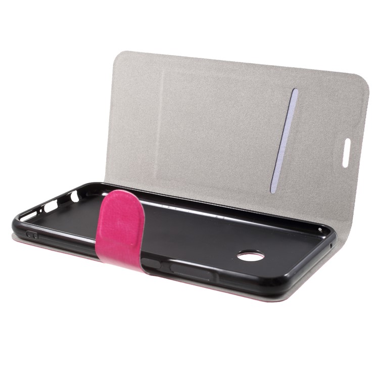 Crazy Horse Stand Leather Card Holder Case for Asus Zenfone 5Z ZS620KL / Zenfone 5 ZE620KL - Rose-5