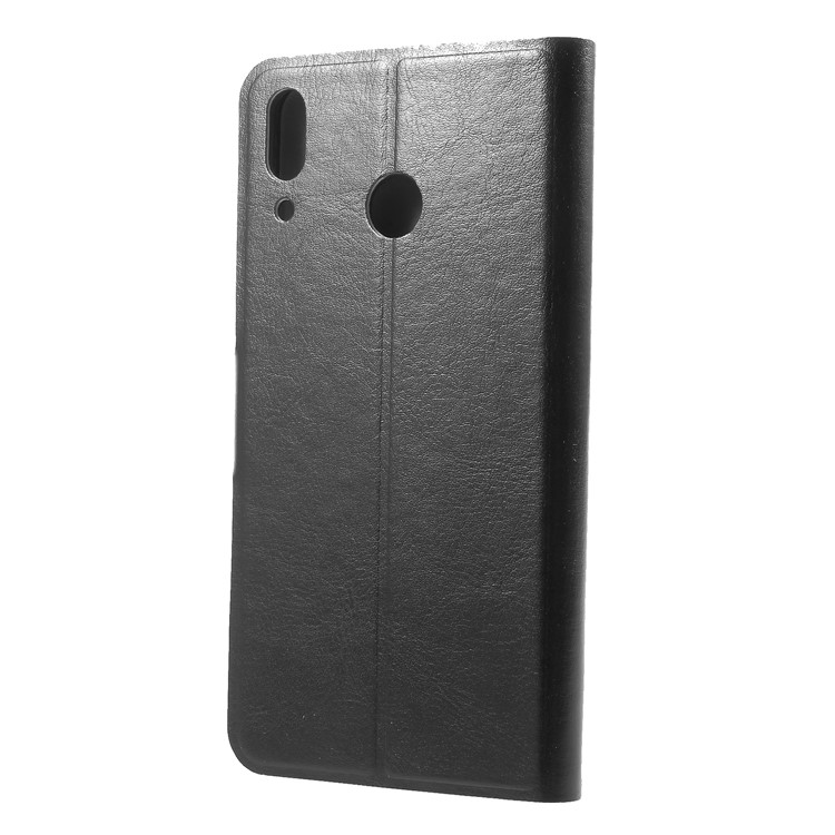 Crazy Horse Stand Leather Phone Case with Card Slot for Asus Zenfone 5Z ZS620KL / Zenfone 5 ZE620KL - Black-2