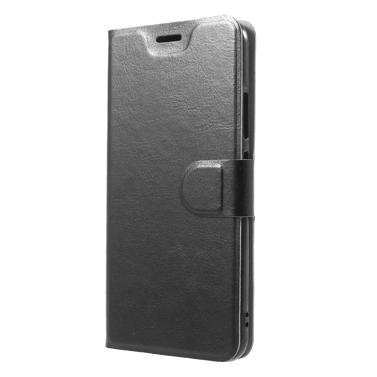 Crazy Horse Stand Leather Phone Case with Card Slot for Asus Zenfone 5Z ZS620KL / Zenfone 5 ZE620KL - Black-3
