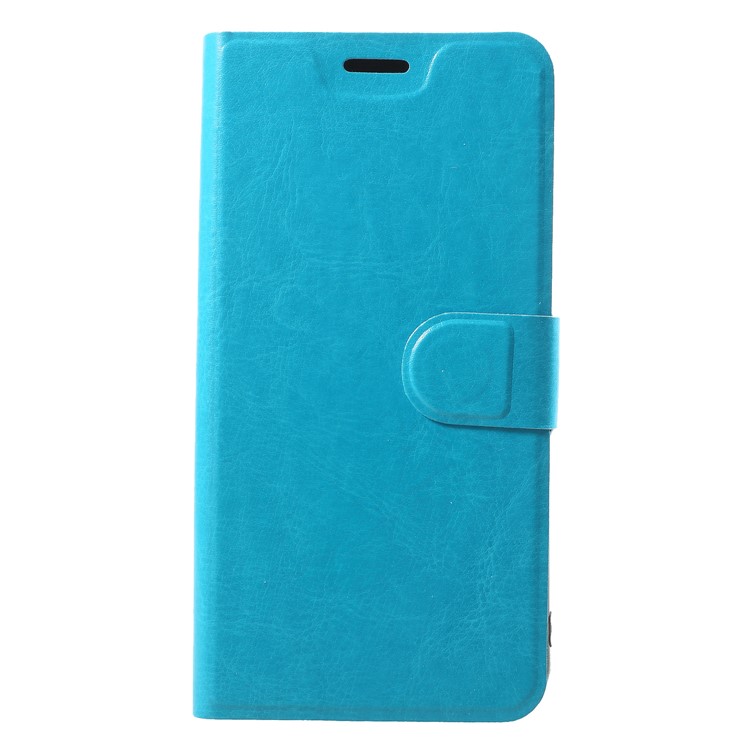 Crazy Horse PU Leather Card Holder Phone Cover for Asus Zenfone 5Z ZS620KL / Zenfone 5 ZE620KL - Blue-1