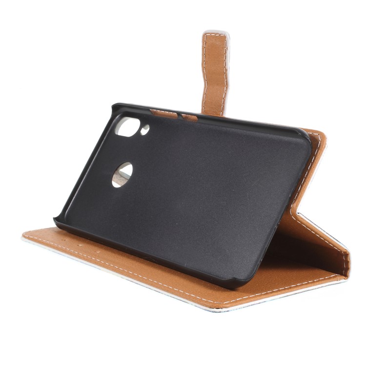 Pattern Printing Leather Wallet Shell Case for Asus Zenfone 5Z ZS620KL - Oil Painting-4