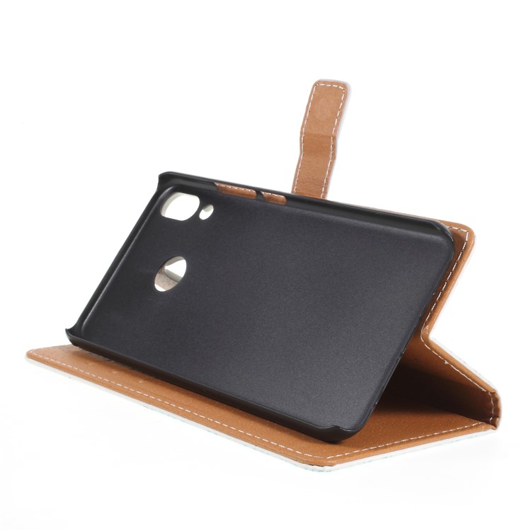 Pattern Printing Stand Leather Wallet Case for Asus Zenfone 5Z ZS620KL - Damask Flower-4