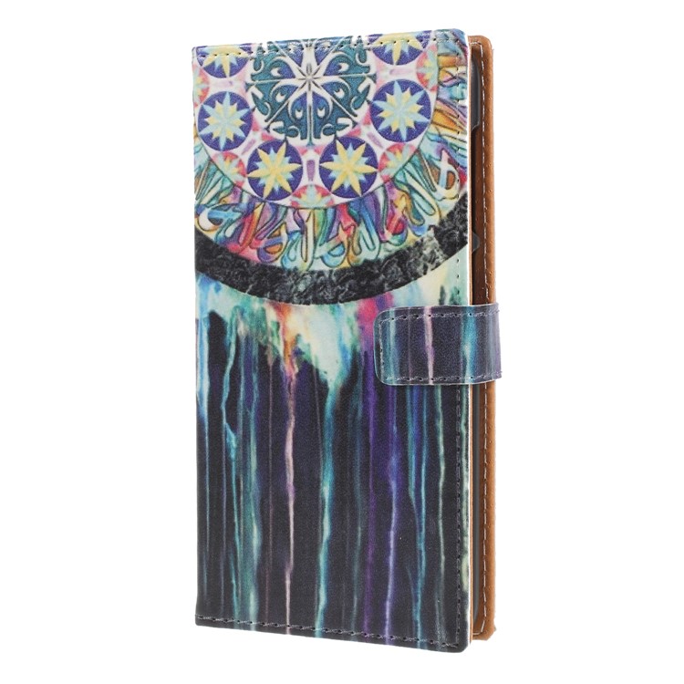 Pattern Printing PU Leather Stand Wallet Case Cover for Asus Zenfone Max (M1) ZB555KL - Dream Catcher-3