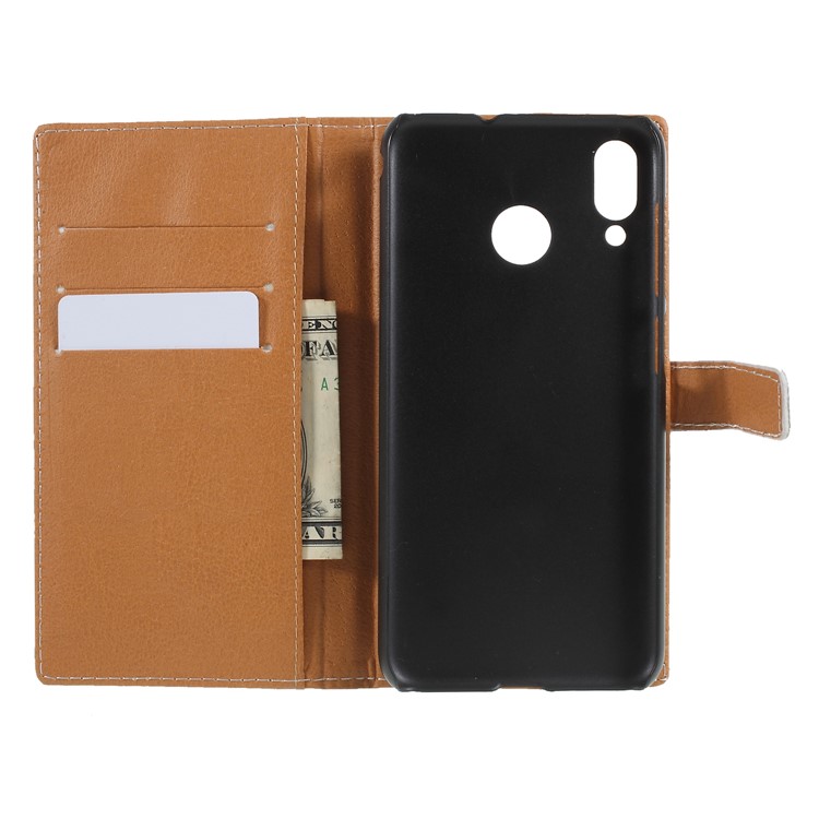 Pattern Printing PU Leather Stand Wallet Cover for Asus Zenfone Max (M1) ZB555KL - Police Public Call Box-6
