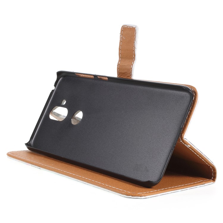 For Asus Zenfone 5 Lite ZC600KL Pattern Printing Wallet Leather Folio Magnetic Case - Colorful Dream Catcher-4